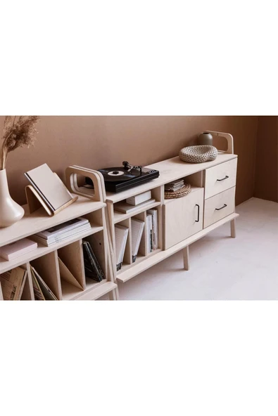 Woodesk  Glanz, Ahşap, Dolap Ve Konsol, 140x90, - 3