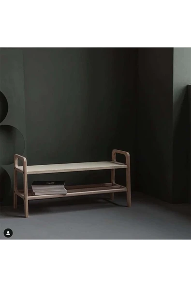 Woodesk  Mirage, Ahşap, Ayakkabılık Ve Raf Sistemi, 100x65, Natural Renk, Cpt4727-100 - 2