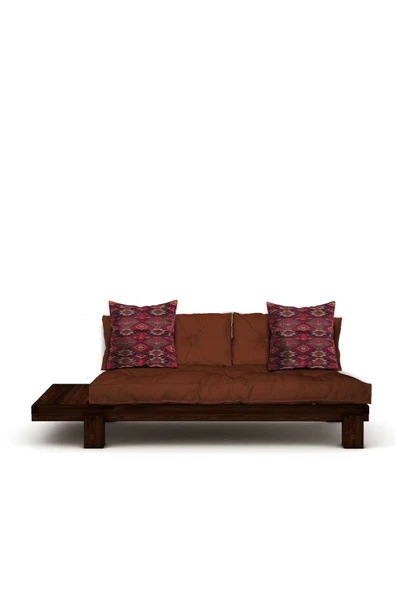 Woodesk  Arin Masif Ceviz-kiremit Renk Sedir Cpt8381-200 - Resim 4