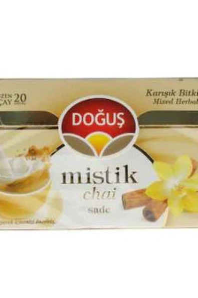 Mistik Chai Sade Çayı Süzen Poşet 20x2.5 gr