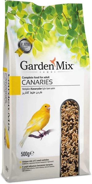 Gardenmix Platin Kanarya Yemi 500 Gr