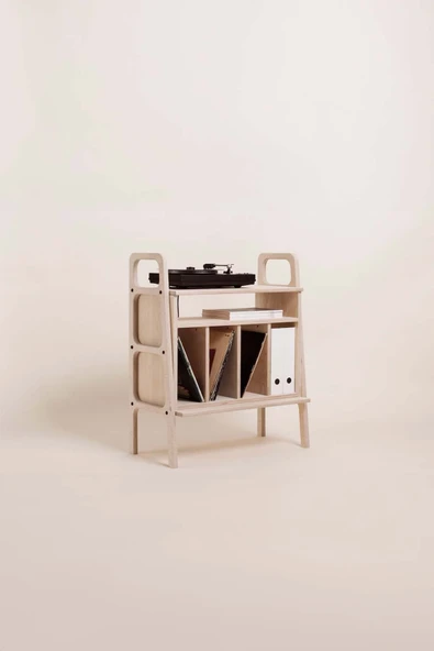 Woodesk  Resonate, Ahşap Kitaplık Ve Pikap Standı, 90x75, Cpt4647-75
