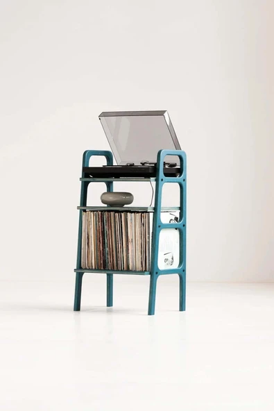 Woodesk  Aria, Ahşap Kitaplık Ve Pikap Standı, 90x50, Cpt4678-50