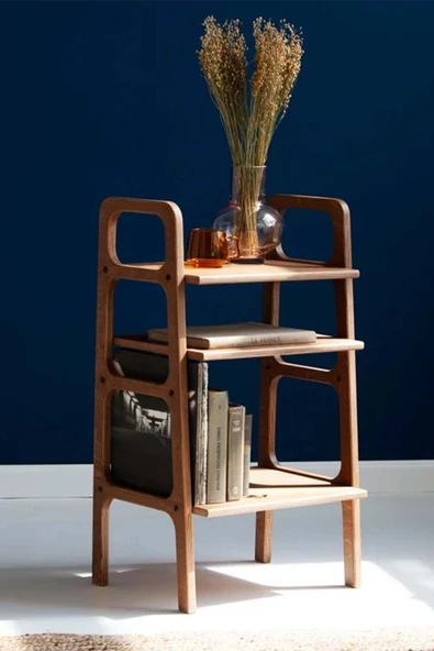 Woodesk  Faggio, Ahşap Kitaplık Ve Raf Ünitesi, 90x50 ürün görseli 1