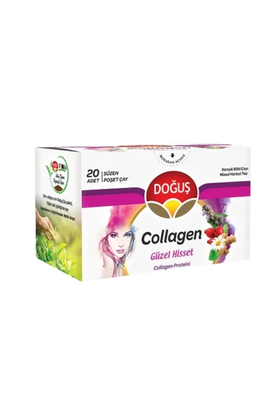 Doğuş Collagenli Bitki Çayı 20'li 30 Gr. (4'LÜ)