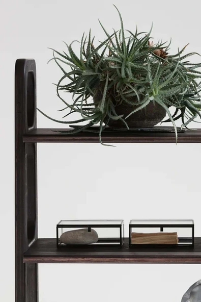 Woodesk  Alba, Ahşap, 140x75, Kitaplık Ve Raf Ünitesi - Resim 4