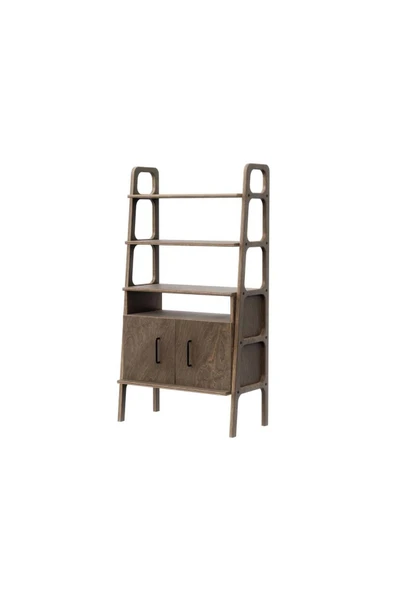 Woodesk  Alba, Ahşap, 140x75, Kitaplık Ve Raf Ünitesi - Resim 5