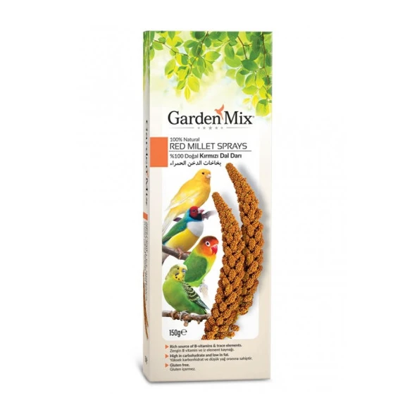 Gardenmix Kızıl Dal Darı 150 Gr