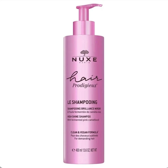 Nuxe Hair Prodigieux High Shine Shampoo Yoğun Parlaklık Veren Şampuan 400 ml