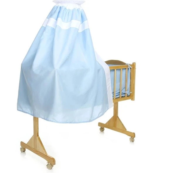 Tectake Sallanır Beşik Mavi - 3