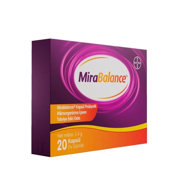 Mirabalance Probiyotik 20 Kapsül ürün görseli