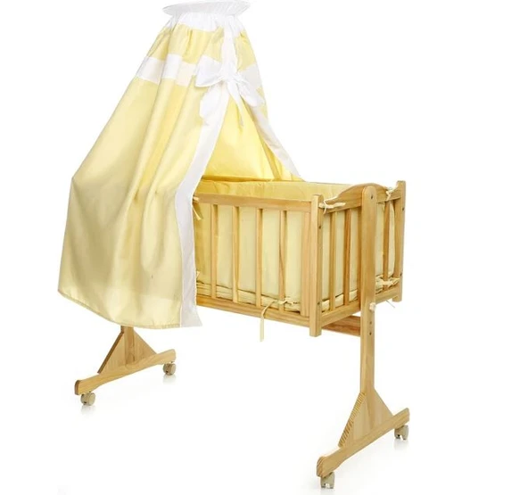 Tectake Sallanır Beşik Sarı - 2