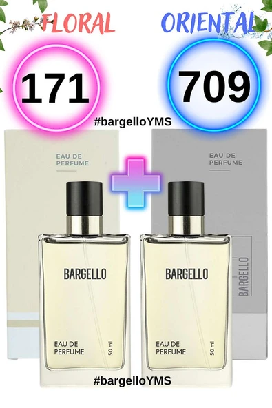 171 Floral Kadın 50ml Ve 709 Oriental Erkek 50ml Parfüm