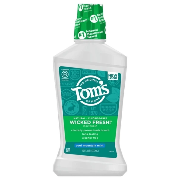 Tom's of Maine Wicked Fresh! A[iz Gargarasi Cool Mountain Mint 473 ml