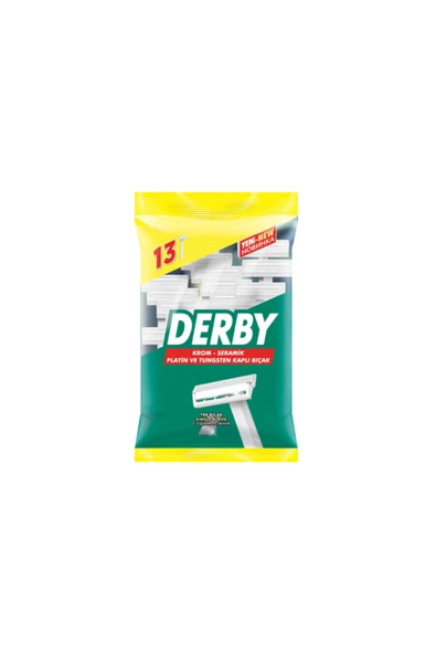 Derby Tek Bıçak 13'lü Poşet