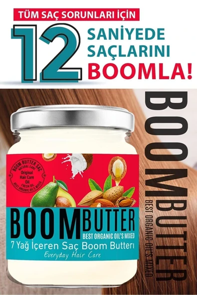 BOOM BUTTER Saç ve Cilt Bakım Paketi - 4