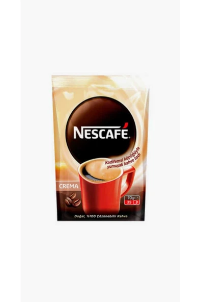 Nestle Nescafe Crema Ekonomik Paket 70g - Resim 3