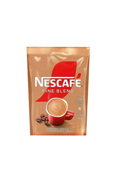 Nescafe fine blend 70 Gr granül kahve