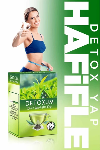 Detoxum Zaıflama1 Bitkisel Karışımlı Detox Form Çayı ( 1 Kutu ) - Resim 1