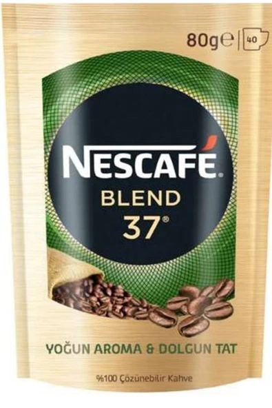 Nescafe Blend 37 Granül Kahve 80 Gr (1 Adet)