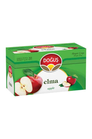 Doğuş Elma Meyve Çayı Süzen Poşet 20x1,95 gr