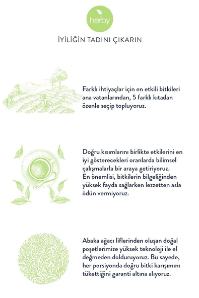 Herby Bitki Çayı 4'lü Rahatlama Paketi (SLEEP TEA, NO STRESS TEA) - Resim 6