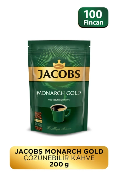 Jacobs Monarch Gold Granül Kahve 200 gram