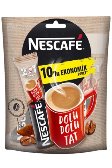 Nescafe 2 In1 10 Lu Paket X 10 Adet - 5