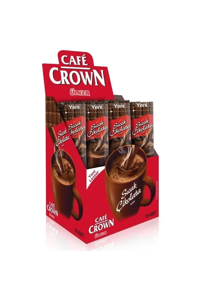 Ülker Cafe Crown Sıcak Çikolata 18,5 gr x 24 Adet
