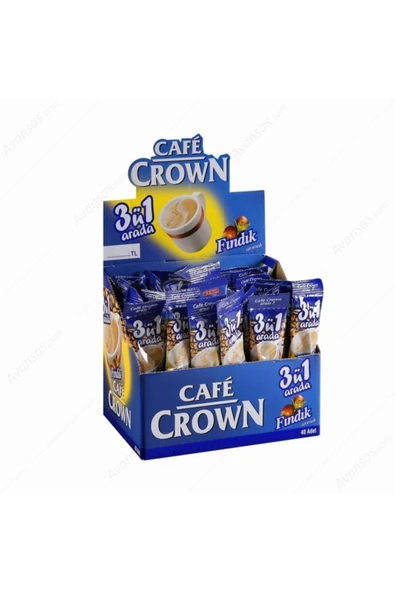 Cafe Crown Ülker 3'ü 1 Arada Fındık 18 Gr. ( 40 Adet )