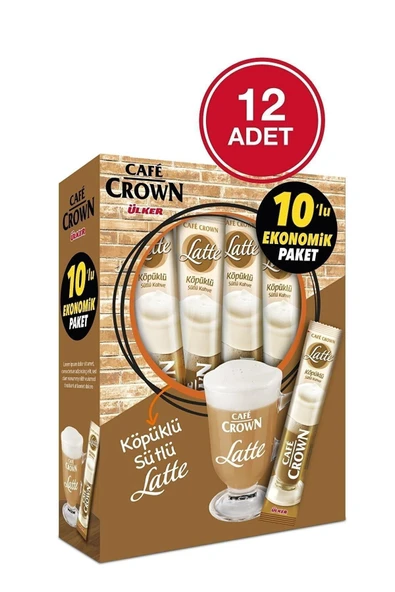Cafe Crown Latte 10'lu Multipack 12 Adet - 1