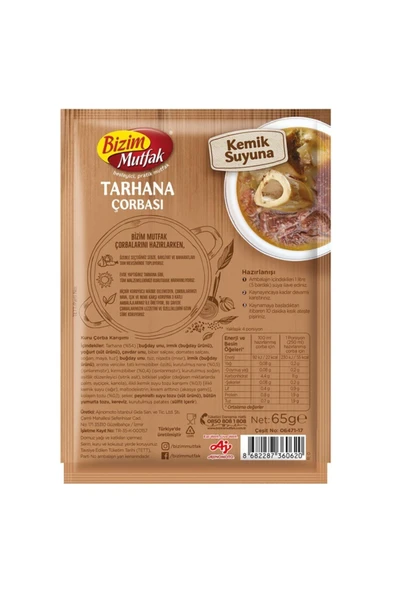 Bizim Mutfak Kemik Suyuna Tarhana Çorbası 65 Gr 3'Lü Paket - 2
