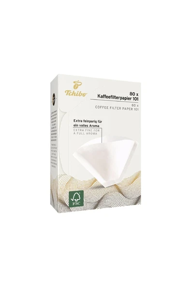 Tchibo Küçük Boy Filtre Kahve Kağıdı 80'li