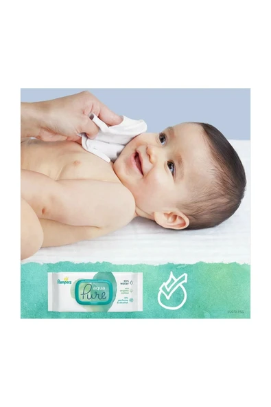 Prima Pampers Aqua Pure Islak Havlu 18 Paket 864 Yaprak - 5