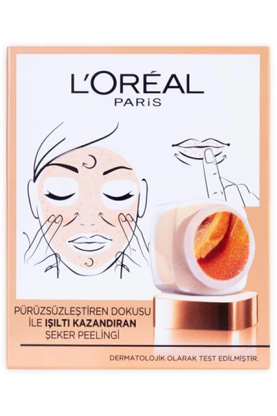 L'Oreal Paris STD Şeker Peelingi Işıltı Canlandırıcı Yüz Peelingi 50 ml Klasik - 6