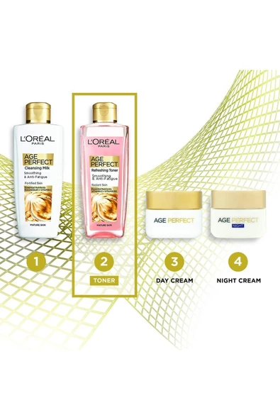 L'Oreal Paris Age Perfect Pürüzsüzleştirici ve Yorgunluk Karşıtı C Vitamini Canlandırıcı Tonik 200ml - 2