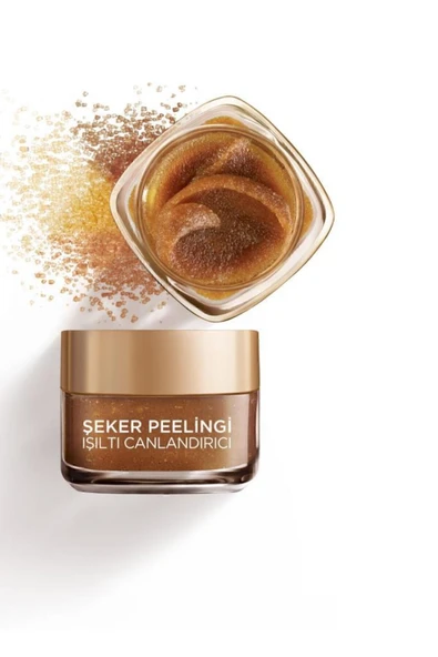 L'Oreal Paris STD Şeker Peelingi Işıltı Canlandırıcı Yüz Peelingi 50 ml Klasik - 3