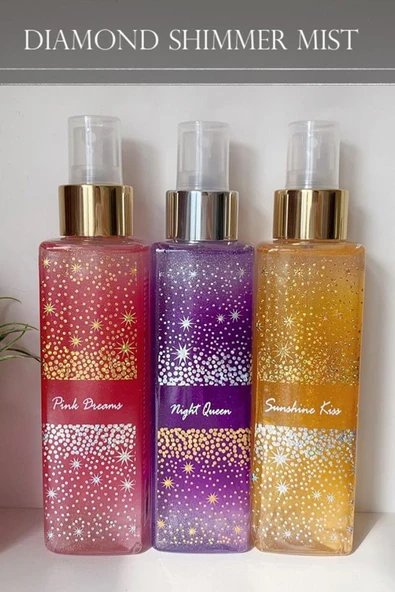 Mara Night Queen Diamond Shimmer Mist Vücut Spreyi Silver - 4