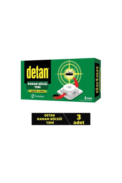 Detan Hamamböceği 3'lü Avantaj Paketi