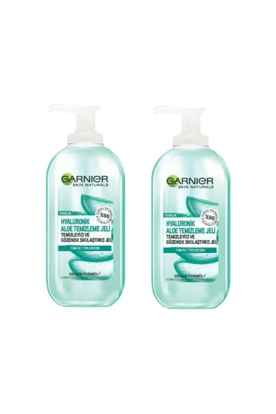 Garnier Hyaluronik Aloe Temizleme Jeli 200 ml X2 Adet