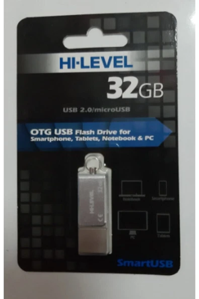 Hi-Level Hı Level 32 Gb Çift Taraflı Telefon Bilgisayar Usb Flash Bellek Gri - 2