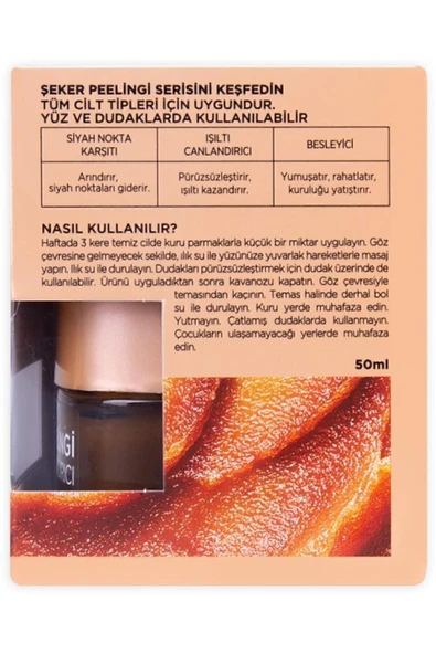 L'Oreal Paris STD Şeker Peelingi Işıltı Canlandırıcı Yüz Peelingi 50 ml Klasik - 7