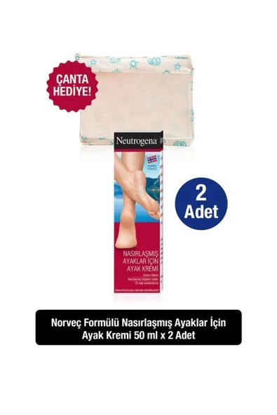 Neutrogena Norveç Formülü Nasırlaşmış Ayaklar Için Ayak Kremi 50 ml X2