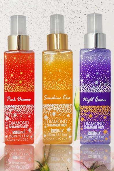 Mara Sunshine Kiss Diamond Shimmer Mist Vücut Spreyi Gold - 2
