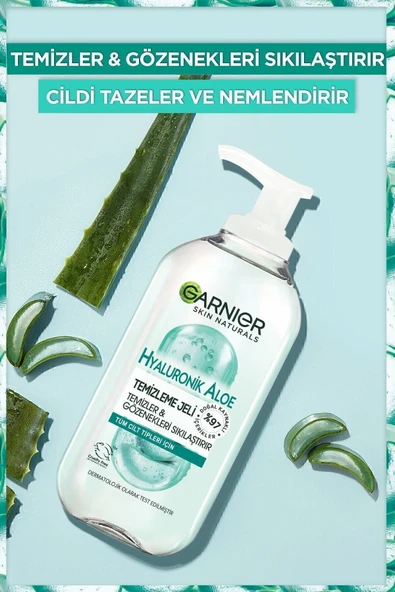 Garnier STD Hyaluronik Aloe Temizleme Jeli 200ml Klasik - 2