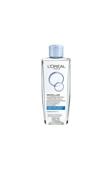 L'Oreal Paris L'oréal Paris Micellar Makyaj Temizleme Suyu 200ml Normalden Karmaya - 2