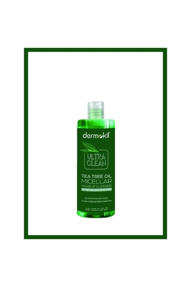 Dermokil Çay Ağacı Yağı Makyaj Temizleme Suyu Micellar 400 Ml