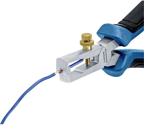 Bosch Ceta Professional 1600A01V03  Kablo Sıyırma Pensesi 160 mm GERMANY - 3