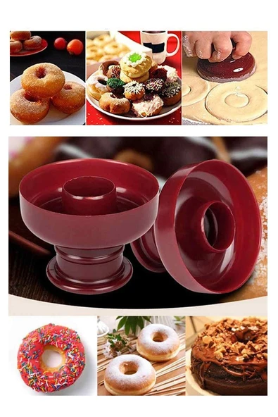 Orvila Orvila Donut Kek Kalıbı - Hamur Kesici ve Şekillendirici