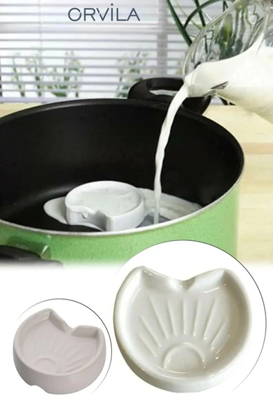 Orvila Orvila 2 Adet Süt Taşırmaz Milk Saver Süt Taşı Porselen